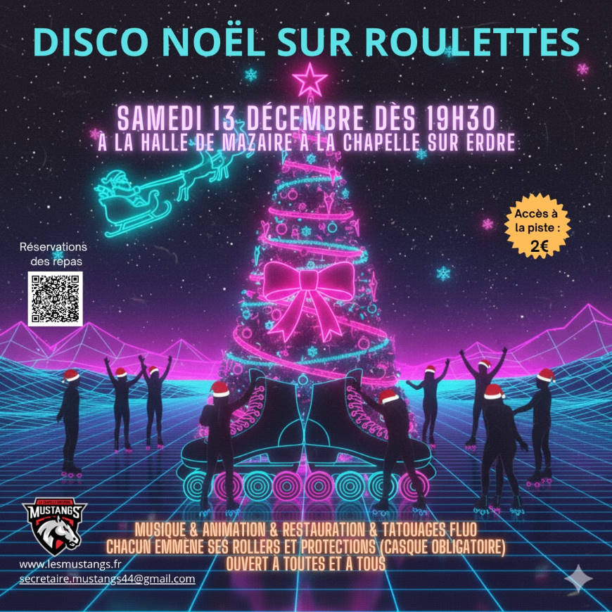 Disco Noël sur roulettes 2025