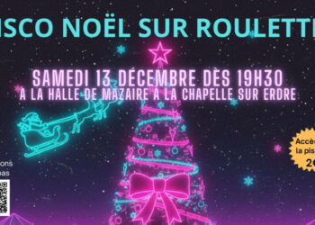 Disco roller Noël 2025
