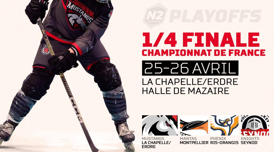 1/4 finale playoffs N2 Mustangs
