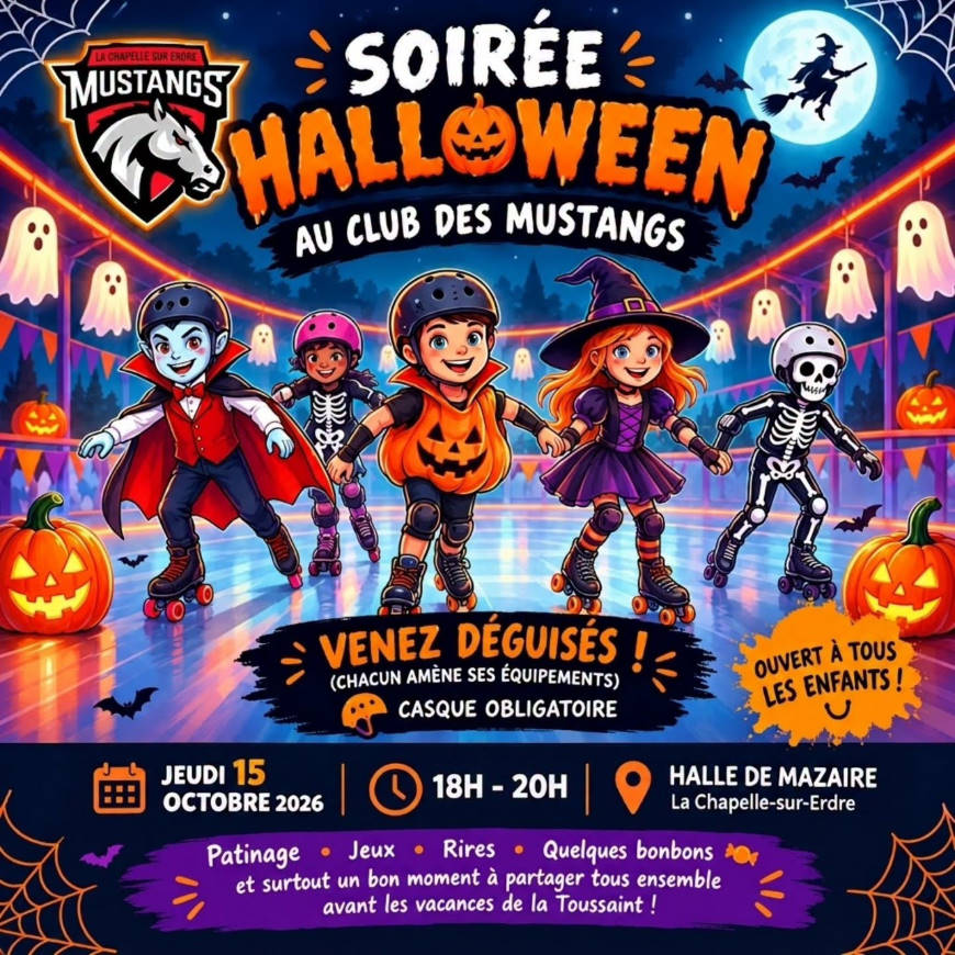 Soirée Halloween des Mustangs !